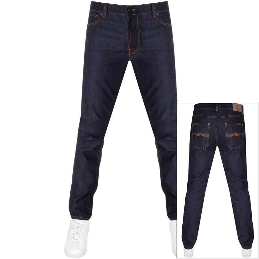 Alternative Image for ProductNudie Jeans Lean Dean Slim Tapered Jeans Dips Blue1
